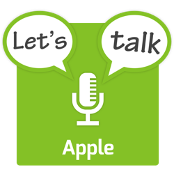 Let's Talk Apple Logo